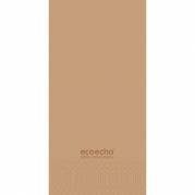 Middagsserviet, Duni Ecoecho, 2-lags, 1/8 fold, 40x40cm, brun, nyfiber *Denne vare tages ikke retur*