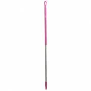 Skaft med gevind, Vikan, 151cm, Ø3,1cm, pink, aluminium/PP *Denne vare tages ikke retur*