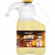 Grundrens, Diversey SURE Cleaner & Degreaser, 1,4 l, SD, uden farve og parfume *Denne vare tages ikke retur*