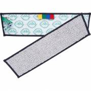 Micro Brush moppe, ABENA Puri-Line, gr&aring;, mikrofiber, 40 cm, 64% genanvendt