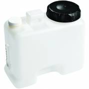 Kemibeholder, Nilfisk, SC401, hvid, plast, 1-rums, med sort l&aring;g, komplet *Denne vare tages ikke retur*