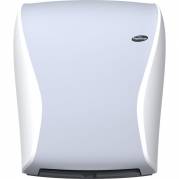 Dispenser, Hagleitner, 14,9x33,6x39,5cm, hvid, plast, til h&aring;ndkl&aelig;deark, analog