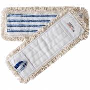 T&oslash;r-, fugt- og v&aring;dmoppe, Performance Universal, hvid, PA/polyester, 40 cm med lommer