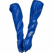 Kemikaliehandske, Phulax, 11, bl&aring;, nitril, lang