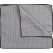 Viskestykke, 70x40cm, gr&aring;, mikrofiber, vaffel v&aelig;vet *Denne vare tages ikke retur*