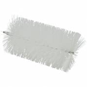 Rørrenserhoved, Vikan, 20cm, Ø9cm, hvid, polyester/PP/rustfrit stål, medium *Denne vare tages ikke retur*