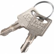 N&oslash;gle, gr&aring;, metal, til metal dispenser, 6 stk.