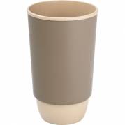 Kaffeb&aelig;ger, ABENA Gastro, 13cm, &Oslash;7,9cm, 400 ml, 420 ml, brun, PP, 12 oz, til flergangsbrug