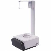 Dispenser, Hagleitner Showermaid, 7,8x9,5x18,6cm, hvid, plast, til showergel