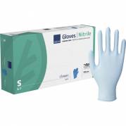 Unders&oslash;gelseshandske, S, bl&aring;, nitril, COATS, pudderfri