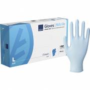 Unders&oslash;gelseshandske, L, bl&aring;, nitril, COATS, pudderfri