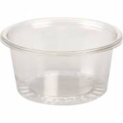 Portionsb&aelig;ger, ABENA Cater-Line, 3,6cm, &Oslash;7,5cm, 100 ml, klar, PET/RPET, 80 % RPET + 20 % PET