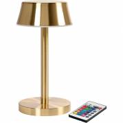 LED lampe, Duni Cordless Nour Midi, guld