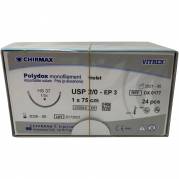 Sutur, Polydox, 75cm, violet, USP 2/0, HS 37mm, resorberbar, steril, engangs