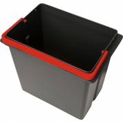 Inventarspand, Vileda Equipe, 17x25x23cm, 6 l, r&oslash;d, 70% genanvendt plast *Denne vare tages ikke retur*