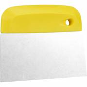 H&aring;ndskraber, Vikan, 14,6x3x11,5cm, gul, PP/rustfrit st&aring;l, 14.6 cm *Denne vare tages ikke retur*