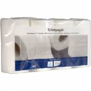 Toiletpapir, Dansk papir industri, 3-lags, 18m x 9,5cm, hvid, nyfiber