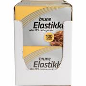 Elastikker, Consumer, brun, i &aelig;ske a 100 g