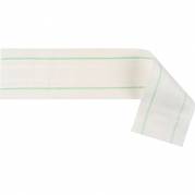 Engangsmoppe, 60x12cm, hvid, mikrofiber, til velcro