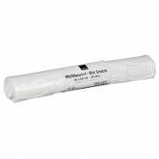 Spandepose, 25 l, hvid, LDPE/virgin, 50x60cm