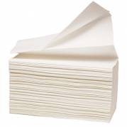 Håndklædeark, ABENA Care-Ness Excellent Plus, 2-lags, Z-fold, 24x20,3cm, 8 cm, hvid, nyfiber