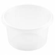 Fixpack, klar, polypropylen, rund, 30 cl