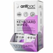 Wipes, Antibac, 4 ml, til desinfektion af keyboard, 75% ethanol