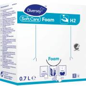 Skumsæbe, Diversey Soft Care Foam H2, 700 ml, uden farve med parfume