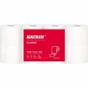 Toiletpapir, Katrin Classic, 2-lags, 25m x 9,7cm , Ø10,5cm, hvid, blandingsfibre *Denne vare tages ikke retur*
