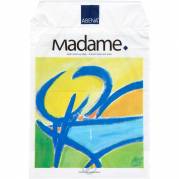 Madamepose, 5 l, hvid, LDPE/genanvendt, kunstmotiv, 25x36,5cm, med huller til holder