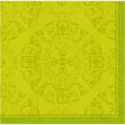 Middagsserviet, Dunilin Opulent Spring, 1/4 fold, 40x40cm, kiwi, airlaid *Denne vare tages ikke retur*