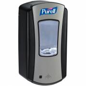 Håndfri dispenser, Purell, 1200 ml, sort, LTX,1,2 ml pr. dosering *Denne vare tages ikke retur*