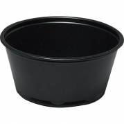 Portionsb&aelig;ger, Abena Cater-Line, 3,3cm, &Oslash;7,4cm, 92 ml, 100 ml, sort, PP