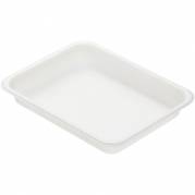 Bakke, Duni Ecoecho, 227x178x35mm, 920 ml, hvid, bioplast, 1-rums *Denne vare tages ikke retur*