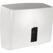 Dispenser, Classic Recycled, Mini, 13x30,5x26cm, hvid, plast, alle typer håndklædeark