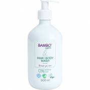 Hair & Bodywash, Bambo Nature, 500 ml, uden farve og parfume
