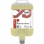 Sanitetsrengøring, Diversey SURE Washroom Cleaner, 2,5 l, QS, alkalisk/affedtende, uden farve og parfume *Denne vare tages ikke retur*