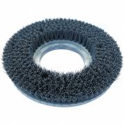 B&oslash;rste, Nilfisk, 14,5", &Oslash;370mm, gr&aring;, nylon, mid grit 240 *Denne vare tages ikke retur*