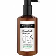 H&aring;r og bodyshampoo, Naturals Remedies, 300 ml, pump dispenser (refil)