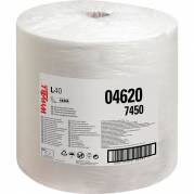 Værkstedsrulle, Kimberly-Clark Wypall L40, 1-lags, 280m x 31cm , Ø30,7cm, hvid, nyfiber