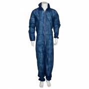 Engangsdragt, ABENA Classic, 4XL/5XL, 195x80cm, 25 gsm, bl&aring;, PP, usteril, engangs