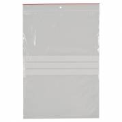 Lynl&aring;spose, klar, LDPE/virgin, 20x30cm, med skrivefelt