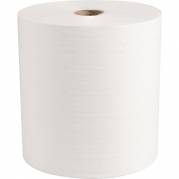 H&aring;ndkl&aelig;derulle, ABENA Care-Ness Excellent Minus, 1-lags, 300m x 19,8cm, &Oslash;19,5cm, hvid, nyfiber, autocut