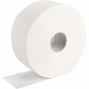 Jumborulle, neutral, 2-lags, Midi, 300m x 9cm , &Oslash;23,5cm, hvid, nyfiber, perforeret