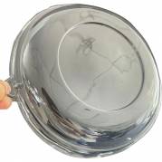 L&aring;g, 2,9cm, &Oslash;22cm, klar, PET, rund