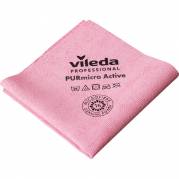 Reng&oslash;ringsklud, Vileda PURmicro Active, 35x38cm, r&oslash;d