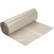 Affaldspose, 40 l, klar, LDPE/genanvendt, 50x70cm