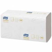 Håndklædeark, Tork Xpress H2 Premium, 2-lags, W-fold, 34x21,2cm, 8,5 cm, hvid, 100% nyfiber