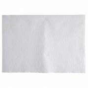 Fadpapir,  hvid, rektangul&aelig;r, pr&aelig;get, papir, 32 x 46 cm