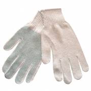 Polyesterhandske, 7, hvid, polyester